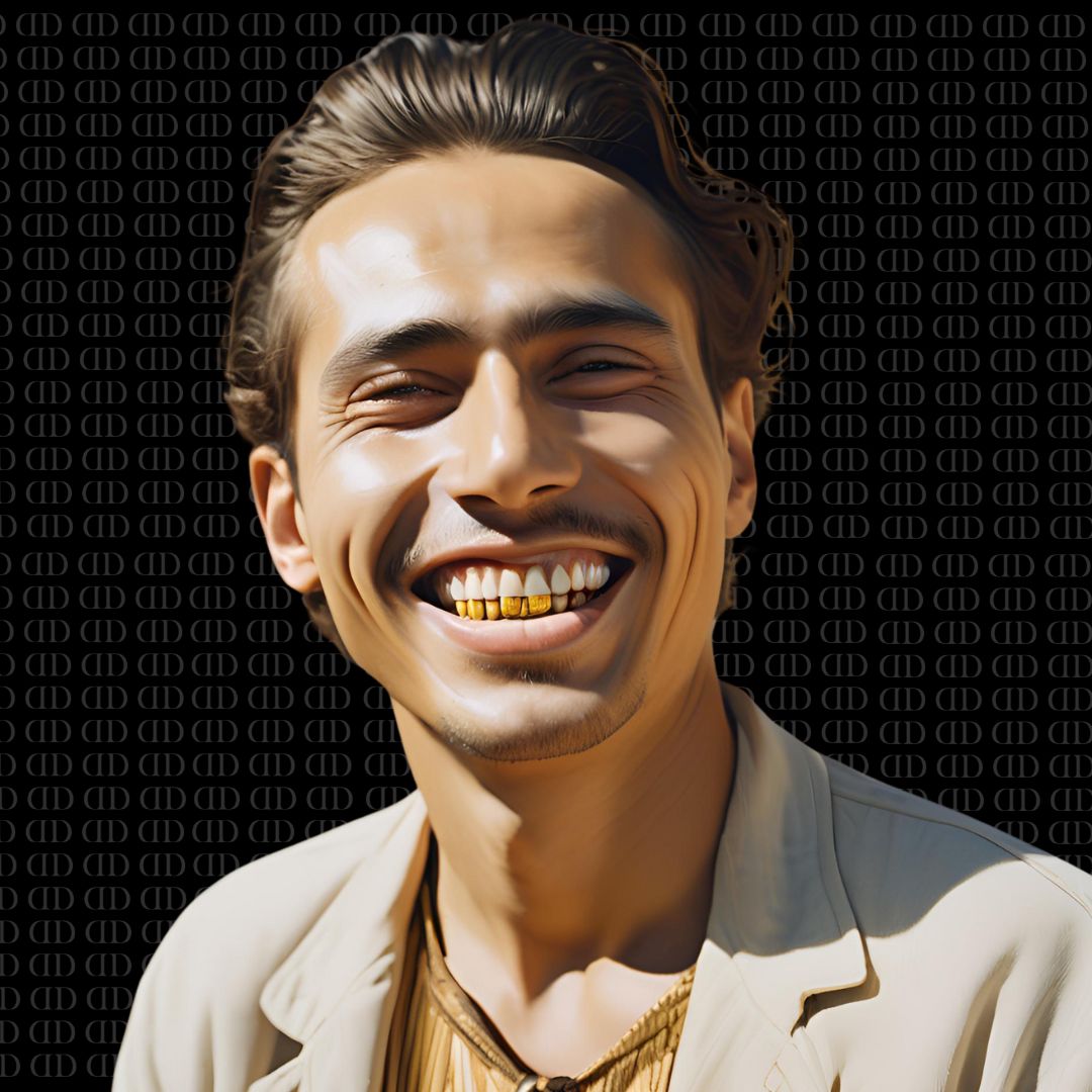 Man with Golden Teeth