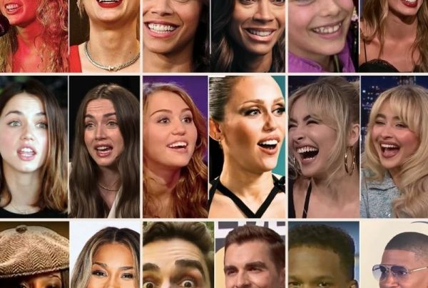 celebrities with teeth veneers and implants