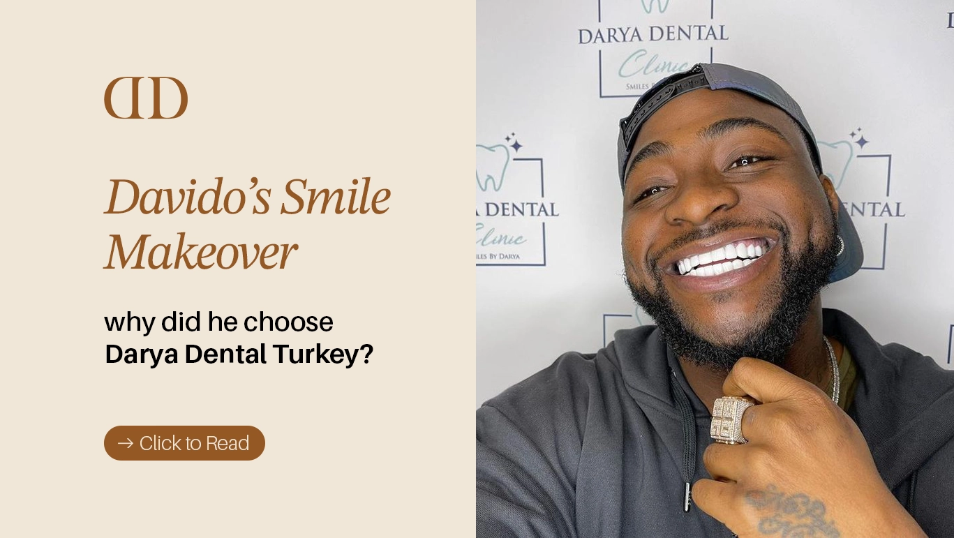 davido's teeth
