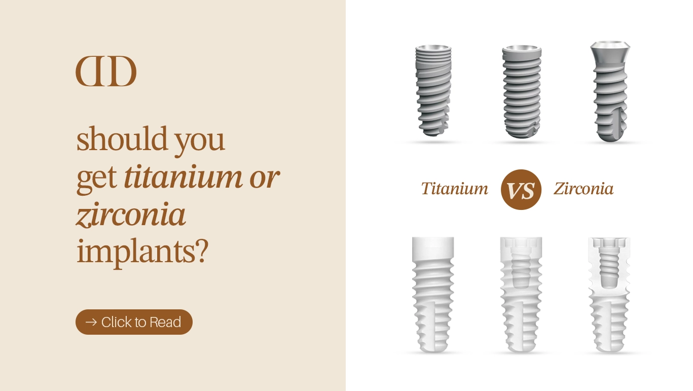 titanium vs zirconia implants