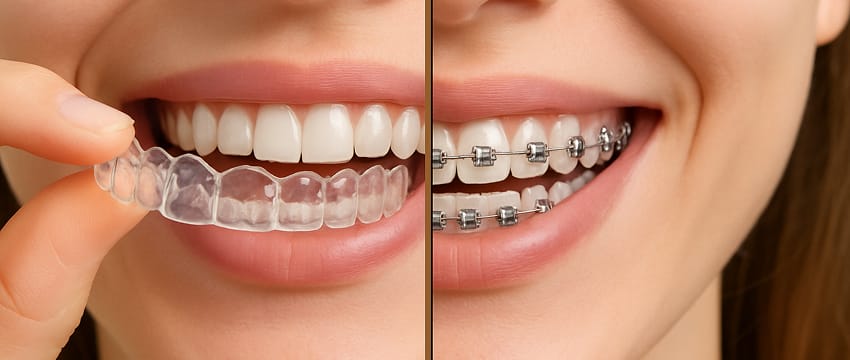 clear alinger vs braces