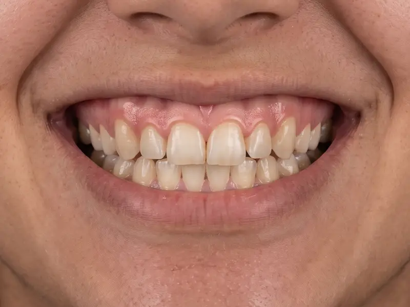 Before Gum Contouring