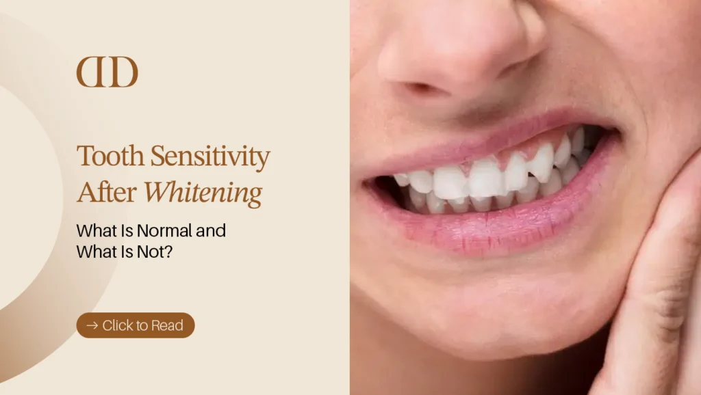 Tooth sensitivity after whitening is common, but severe or persistent pain may need attention. Learn what is normal and when to contact a dentist.